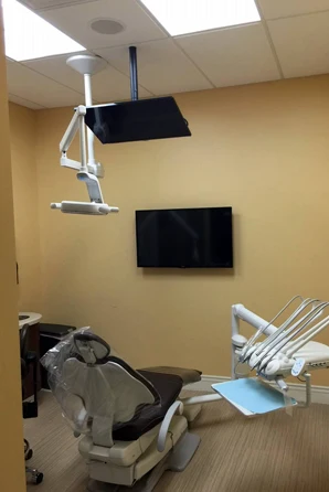 Dentist Biddeford ME Dental Cleaning and Examination Room with Television HP Biddeford Dental Cleaning and Examination Room with Television