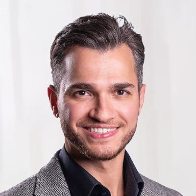 Dentist at Gentle Dental - South Portland, Vincent Basha, is pictured