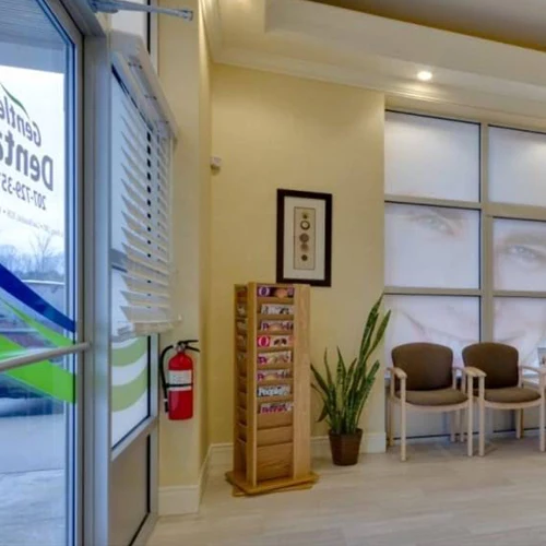 Front Door Entrance Into Waiting and Front Desk Area